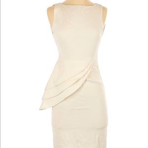 Alice + Olivia ivory dress